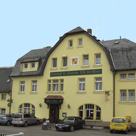 Pension Elli Kroessner Hartmannsdorf bei Chemnitz Exterior photo