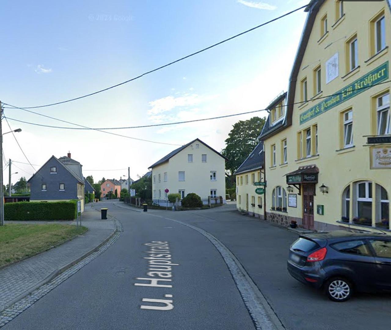 Pension Elli Kroessner Hartmannsdorf bei Chemnitz Exterior photo